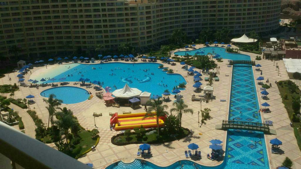 Porto Sokna With Sea View Pyramids Apartments Family Only Ajn-Szuhna Kültér fotó